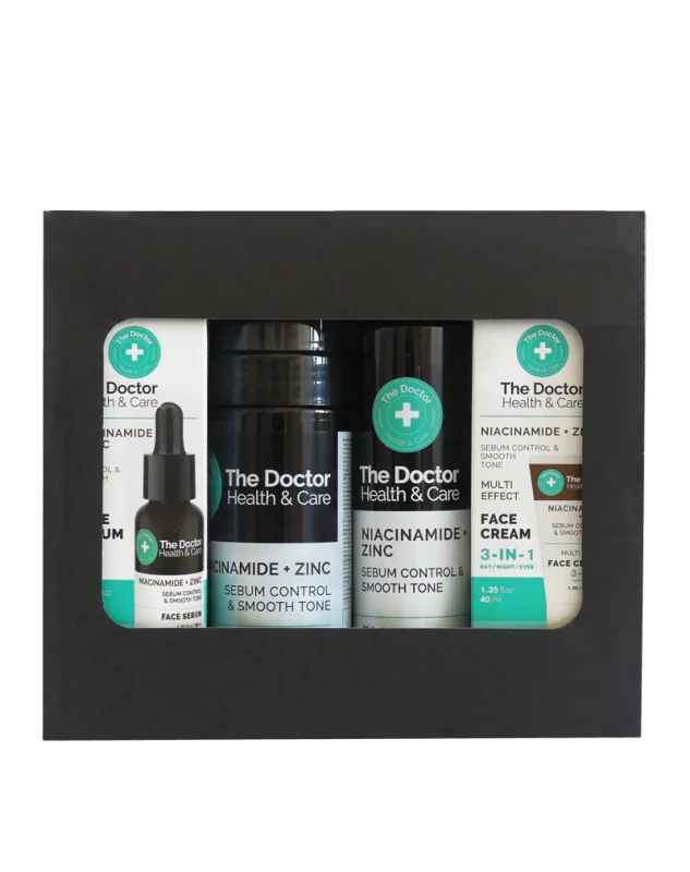 The Doctor Dárkový balíček NIACINAMID A ZINEK