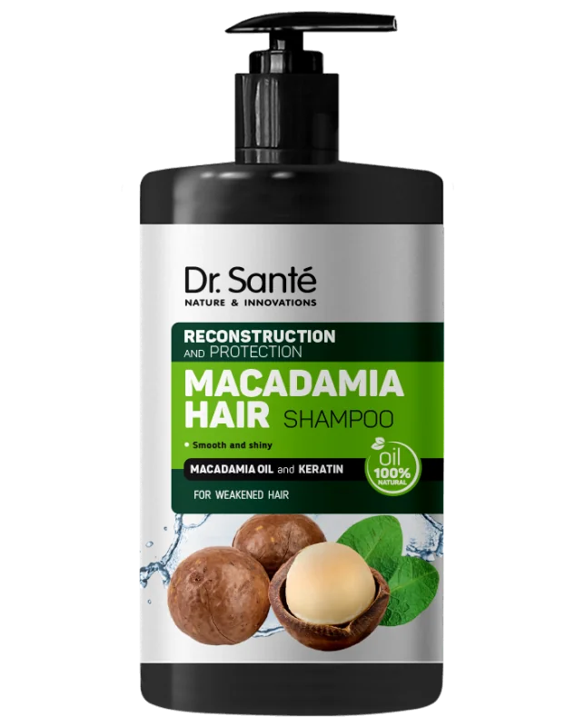Dr. Santé Macadamia šampón na vlasy s výťažkom makadamiového oleja 1 l