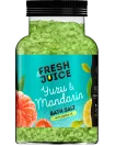 Fresh Juice soľ do kúpeľa - Yuzu & Mandarínka 700 g