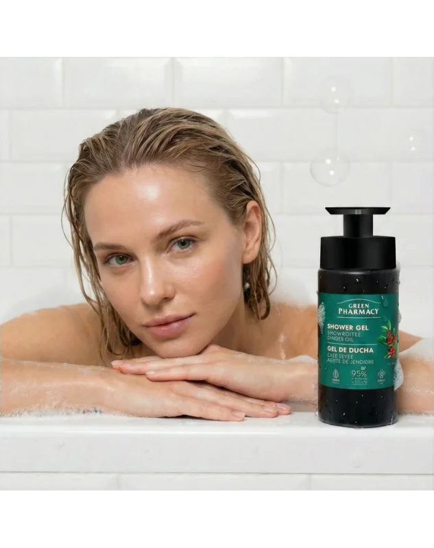 Green Pharmacy sprchový gél 739 ml - Zelená káva a zázvorový olej