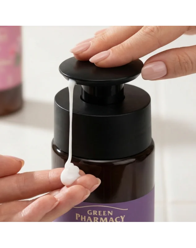 Green Pharmacy tělové mléko 739 ml - Fík a arganový olej