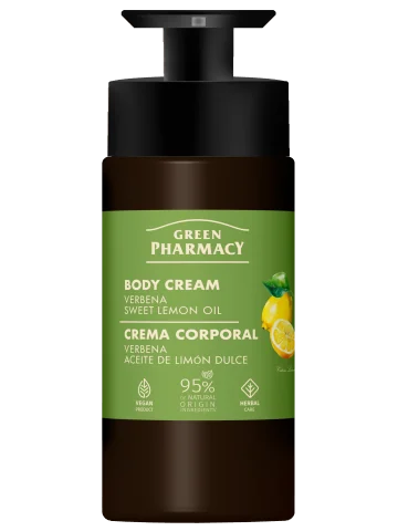 Green Pharmacy tělový krém 739 ml - Verbena a sladký citrónový olej