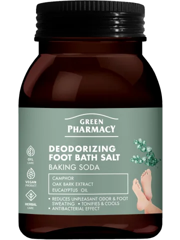 Green Pharmacy – Dezodorační sůl na nohy 400 g