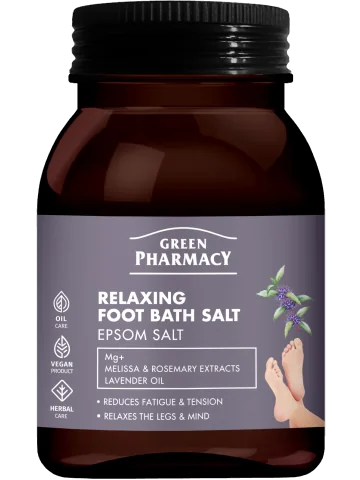 Green Pharmacy - Relaxačná soľ do kúpeľa na nohy 400 g