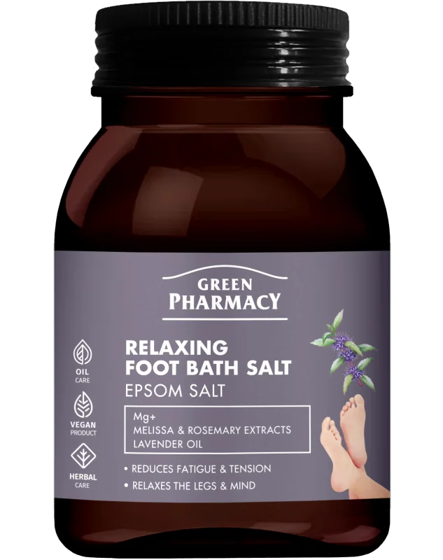 Green Pharmacy - Relaxačná soľ do kúpeľa na nohy 400 g