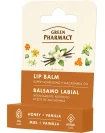 Green Pharmacy výživný balzam na pery med a vanilka 3,6g