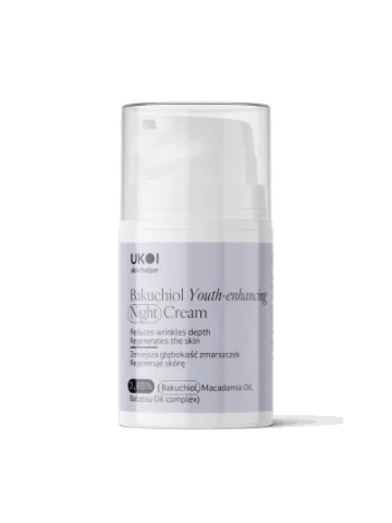 UKOI Bakuchiol Youth-enhancing - revitalizačný nočný krém s bakuchiolom 50 ml