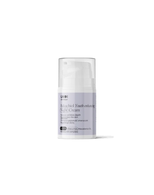 UKOI Bakuchiol Youth-enhancing - revitalizačný nočný krém s bakuchiolom 50 ml