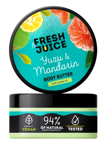 Fresh Juice telové maslo 200 ml - Yuzu & Mandarínka