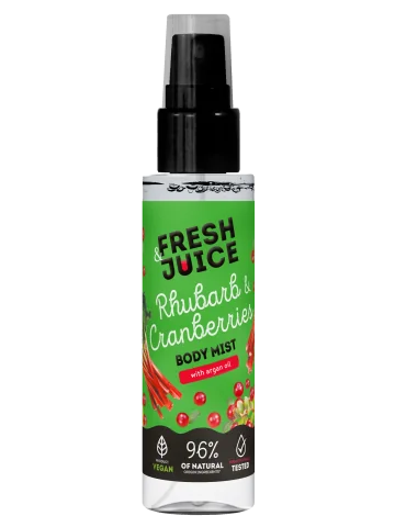 Fresh Juice telová hmla 150 ml - Rebarbora & Brusnice