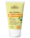 Green Pharmacy Cica+ Vitamín C SPF 50+ Rozjasňujúci denný krém na tvár 50 ml