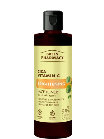 Green Pharmacy Cica+ Vitamín C  Rozjasňujúci toner 200 ml