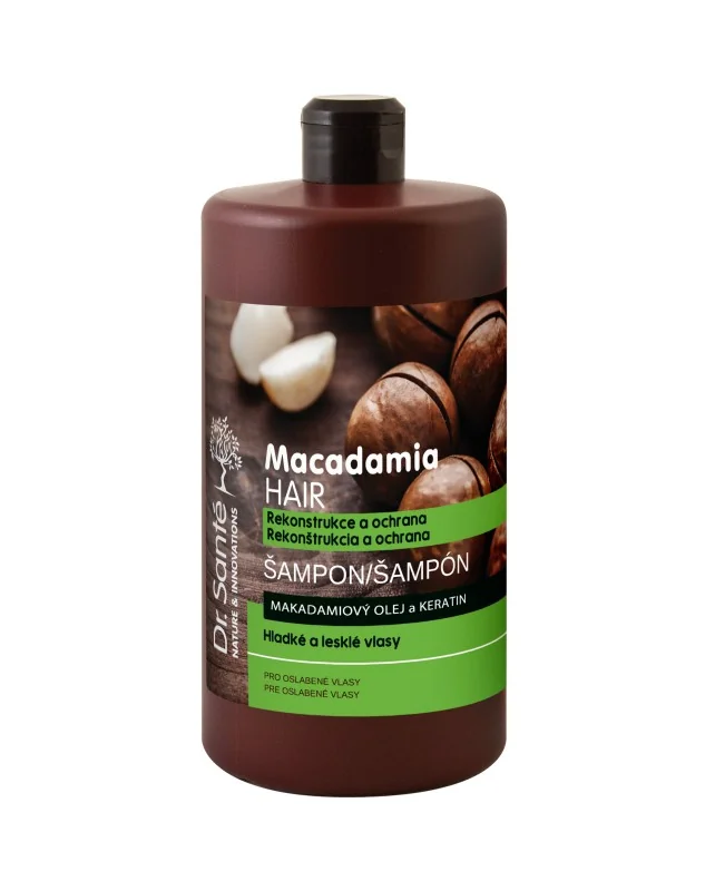 Dr. Santé Macadamia šampón na vlasy s výťažkom makadamiového oleja 1 l