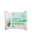 O’Herbal prírodné mydlo s extraktom Aloe vera a zelenou hlinou 100 g