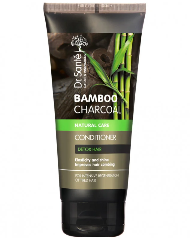 Dr. Santé Detox Hair kondicionér na vlasy 200ml - s aktivním uhlím z bambusu